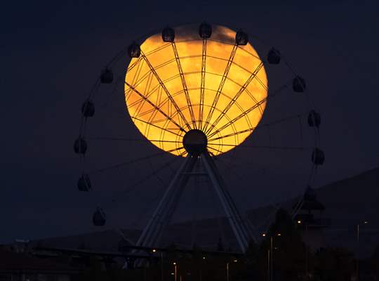 Full Moon in Ankara