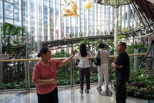 Forest-themed shopping mall in China