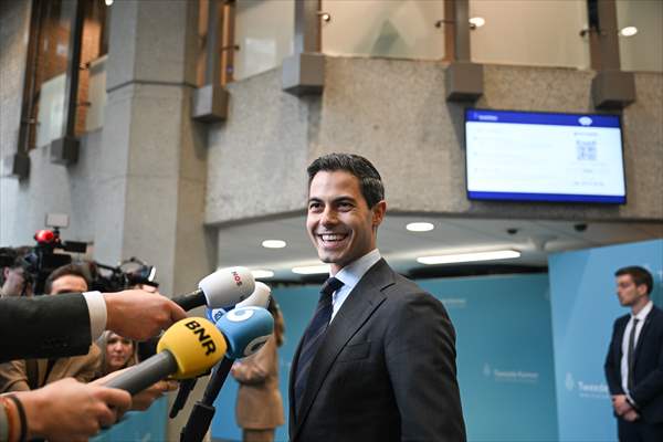 Party leaders meet for post-election talks in The Hague