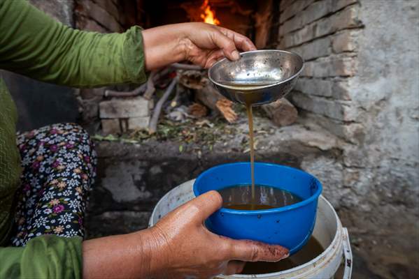 Hatay’da geleneksel “su seyti” yöntemiyle üretim devam ediyor