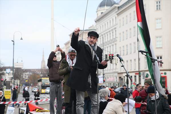 Pro-Palestinian demonstration in Vienna