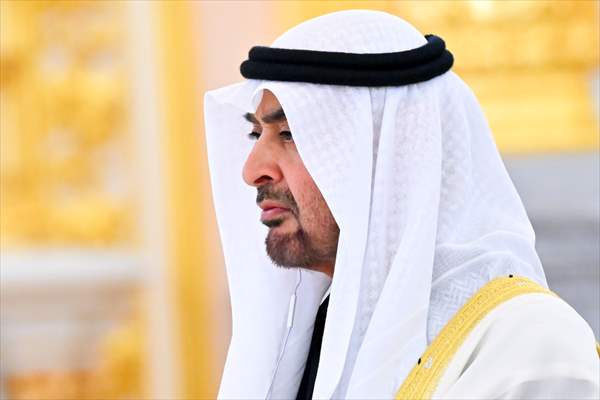 Rusya Devlet Başkanı Putin ile BAE Devlet Başkanı Al Nahyan Moskova’da Görüştü