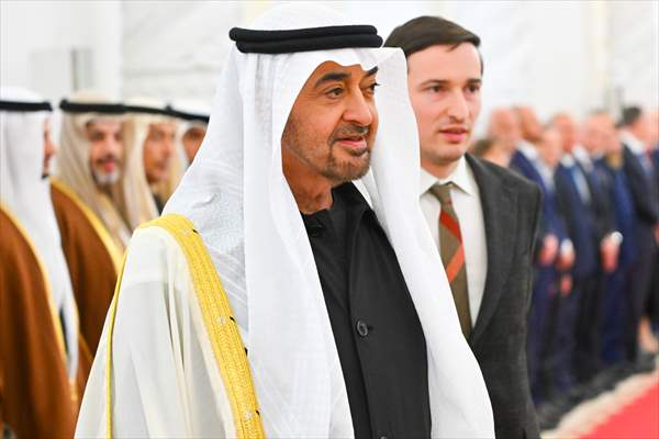 Rusya Devlet Başkanı Putin ile BAE Devlet Başkanı Al Nahyan Moskova’da Görüştü