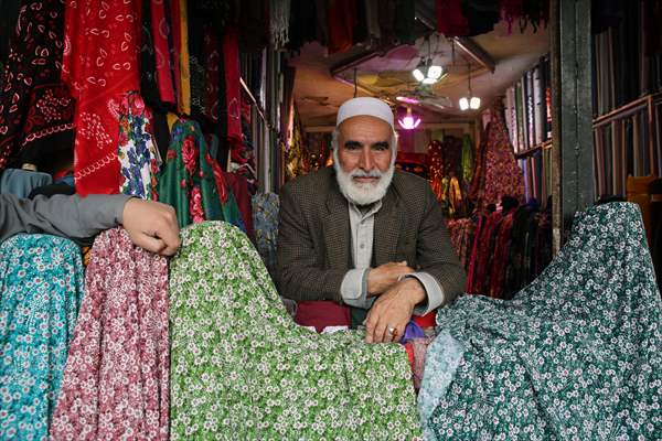 Daily life in Jowzjan as residents flock to bazaar