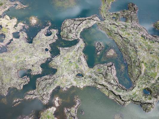 Haydarlar Gölü yağışlarla yeniden canlandı