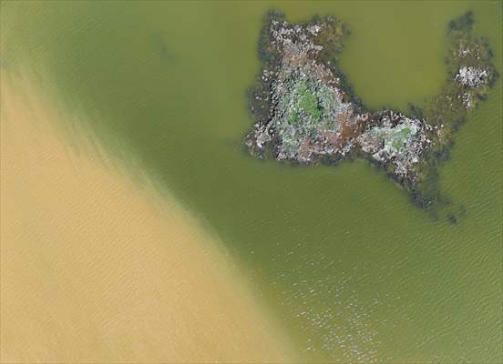 Haydarlar Gölü yağışlarla yeniden canlandı