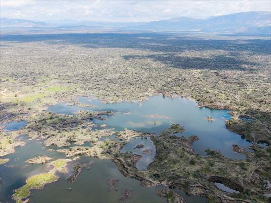 Haydarlar Gölü yağışlarla yeniden canlandı