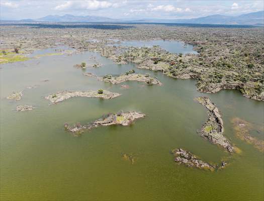 Haydarlar Gölü yağışlarla yeniden canlandı
