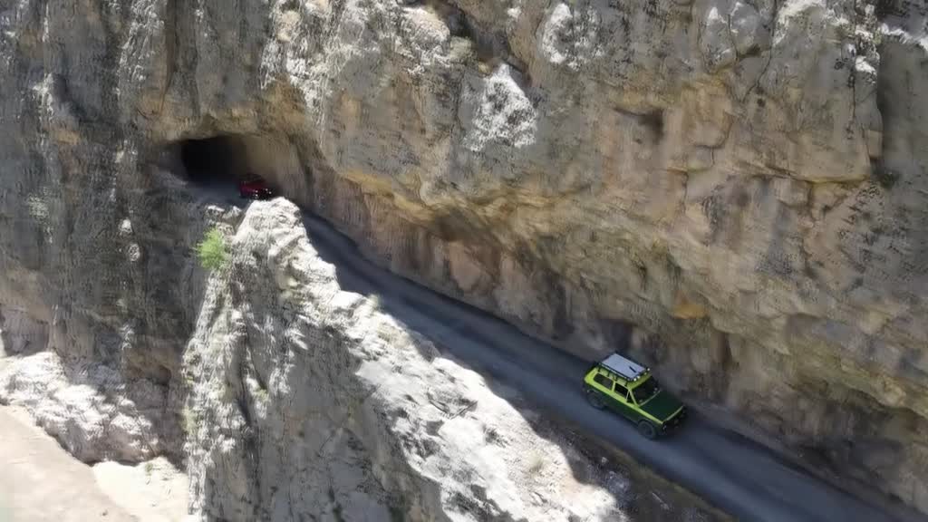 Dangerous canyon in Turkey become frequent destination for adrenaline lovers