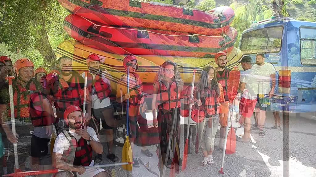 TUNCELİ - "Munzur Çayı" rafting tutkunları için çekim alanı oldu