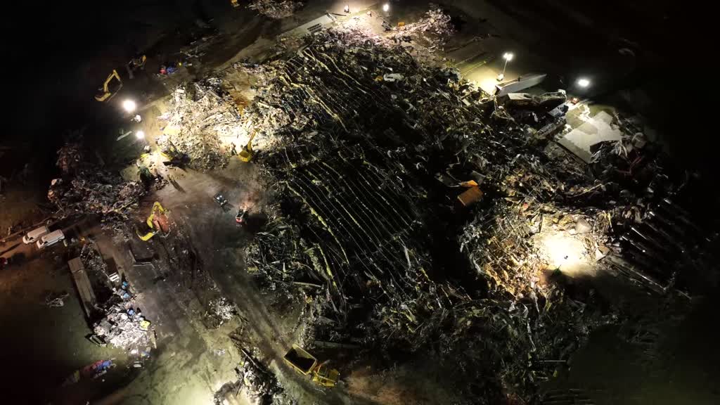 Kentucky candle factory collapse claims dozens of lives Anadolu Images