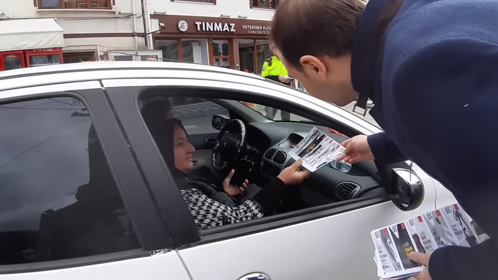 BOLU - "Yayalar İçin 5 Adımda Güvenli Trafik" etkinliği gerçekleştirildi