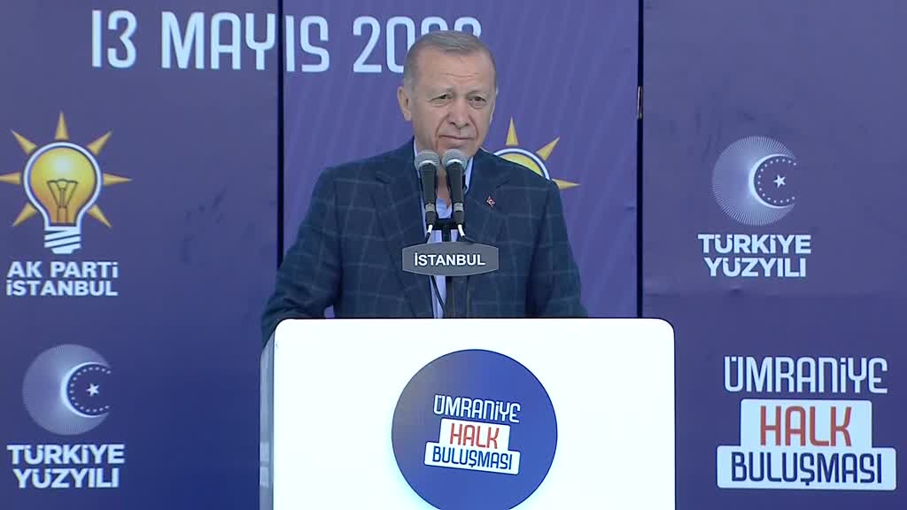 İSTANBUL - Cumhurbaşkanı Erdoğan, Ümraniye'de vatandaşlara hitap etti