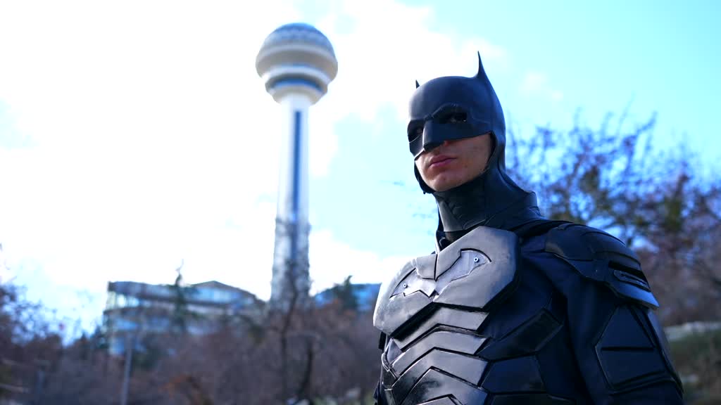TÜRKİYE: Turkish student roams Ankara streets as Batman, dreams of Batmobile