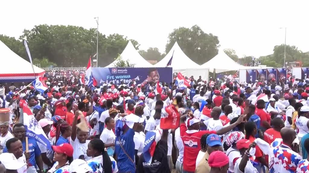 AKRA - Gana'da seçim kampanyası sona erdi (2)