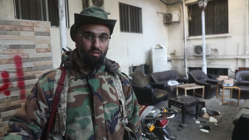 ŞAM - AA, Suriye'de onlarca yıl halkın korkulu rüyası olan Hava İstihbarat Şubesini görüntüledi