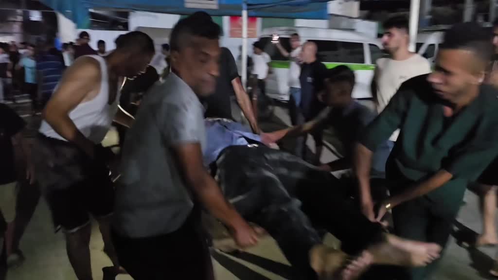 Israeli forces target outpatient building of Al-Aqsa Martyrs Hospital in Deir al-Balah