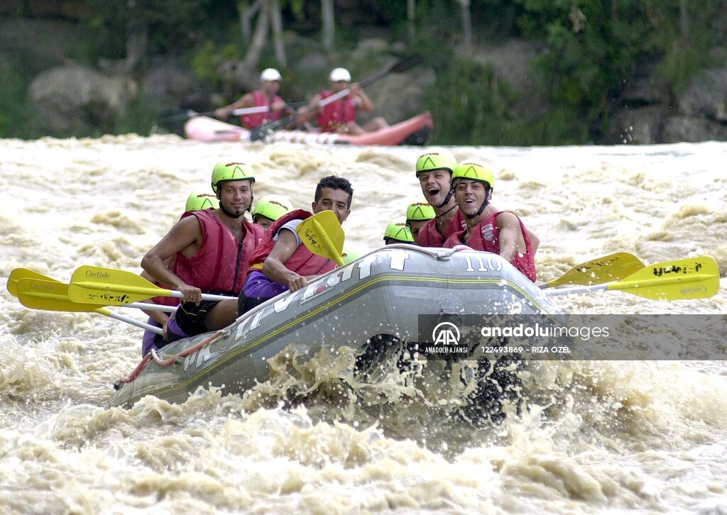 KOPRUCAY''DA RAFTING KEYFI
