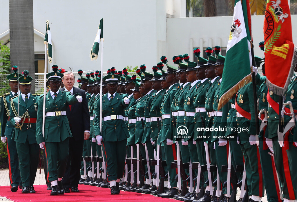 Cumhurbaşkanı Erdoğan Nijerya'da