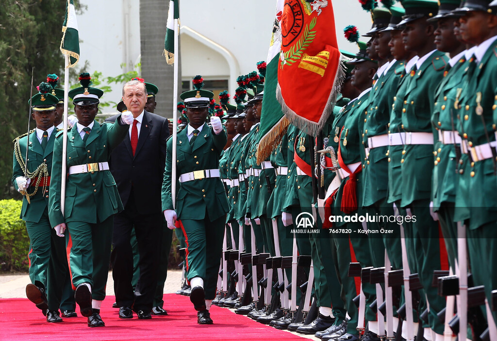Cumhurbaşkanı Erdoğan Nijerya'da