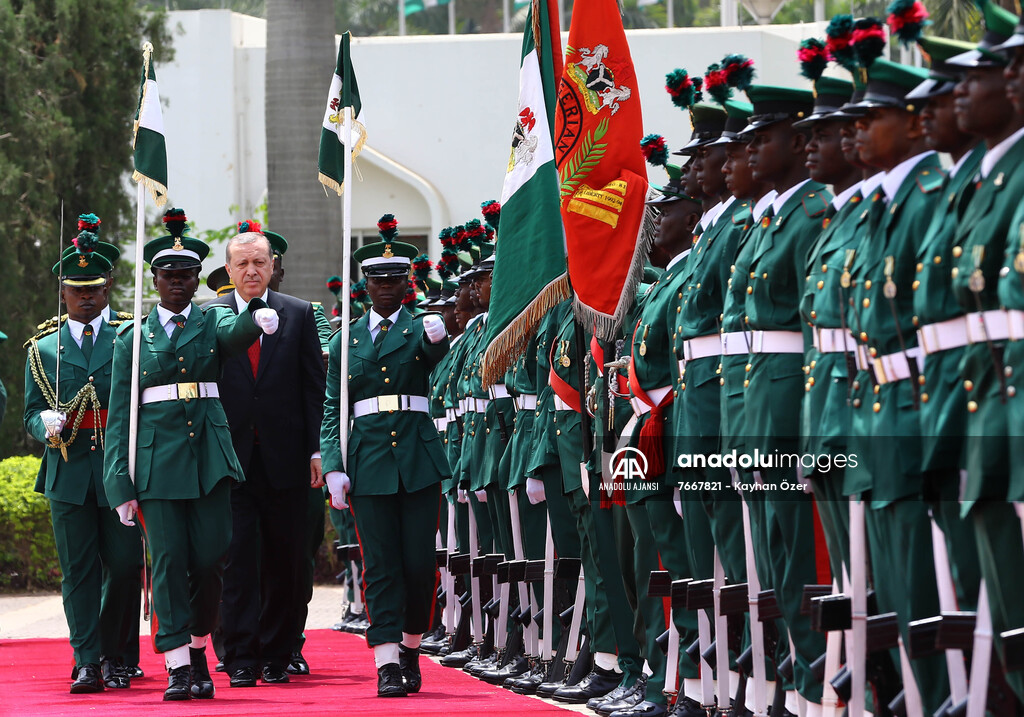 Cumhurbaşkanı Erdoğan Nijerya'da