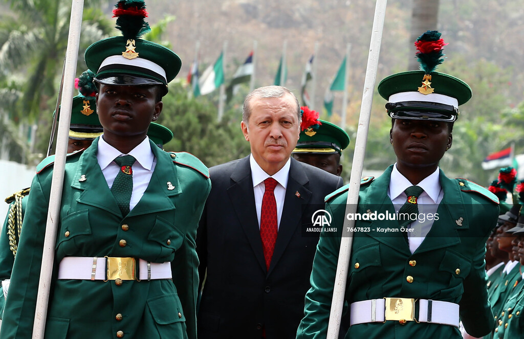 Cumhurbaşkanı Erdoğan Nijerya'da