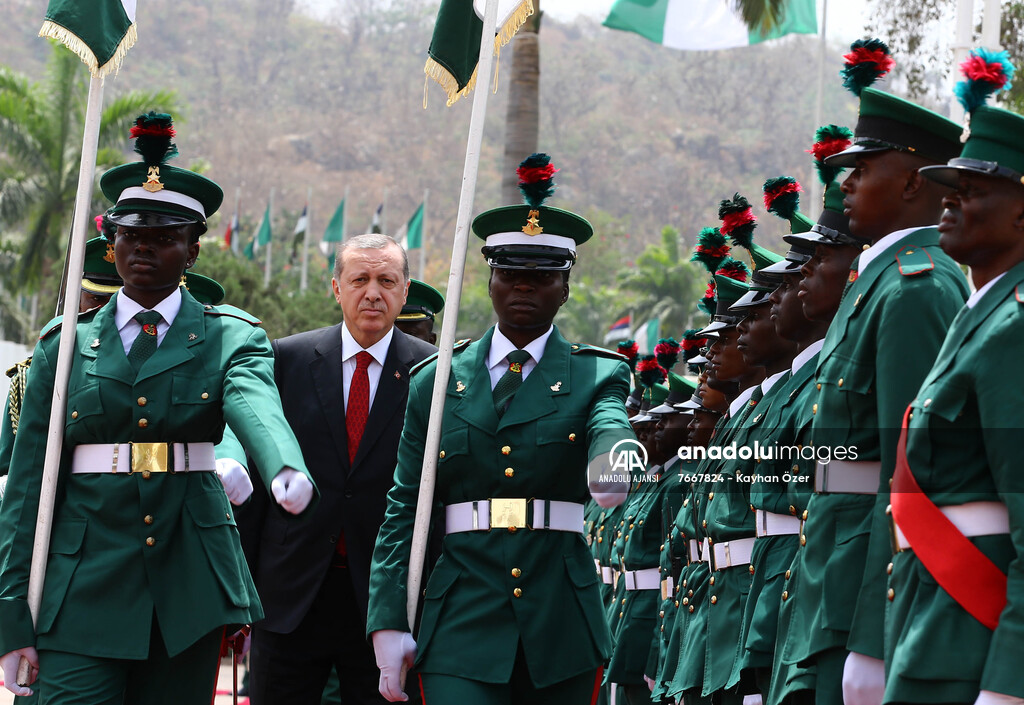 Cumhurbaşkanı Erdoğan Nijerya'da