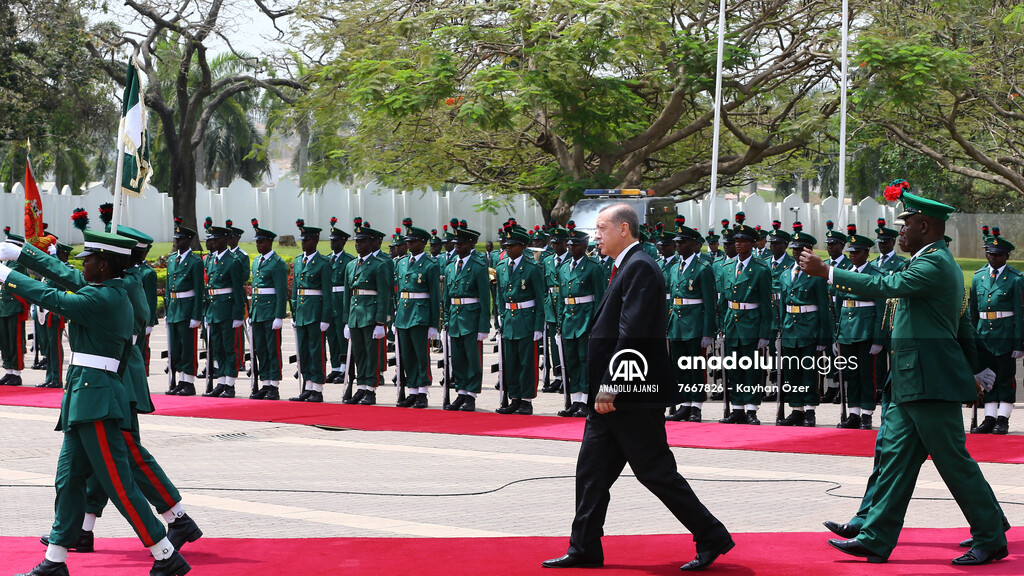 Cumhurbaşkanı Erdoğan Nijerya'da