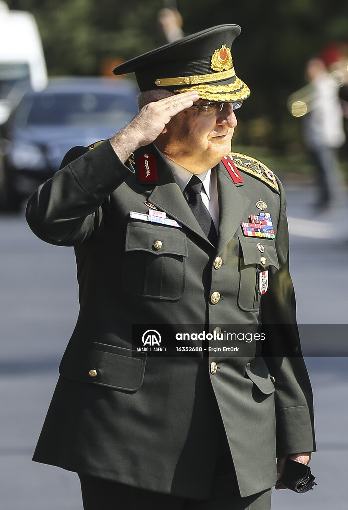 Burundi's army Chief of Staff Prime Niyongabo in Ankara