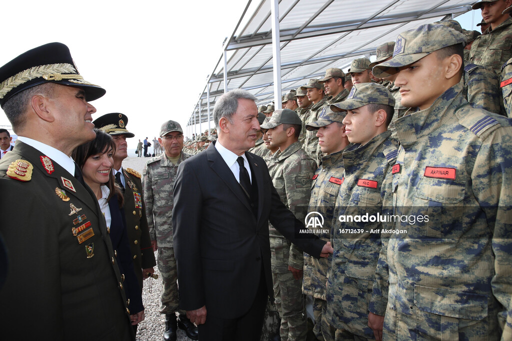 Turkish Army's military drill in Ankara