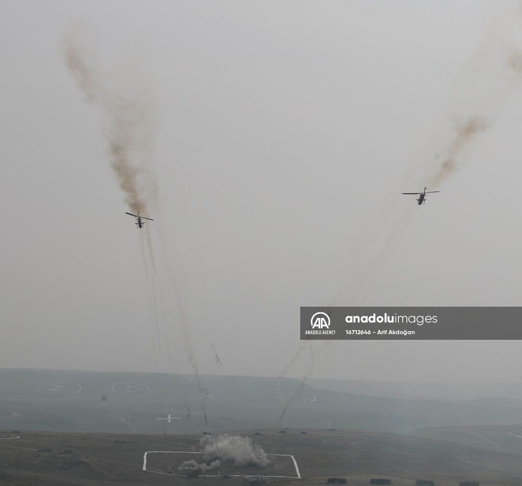 Turkish Army's military drill in Ankara
