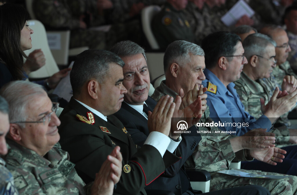 Turkish Army's military drill in Ankara