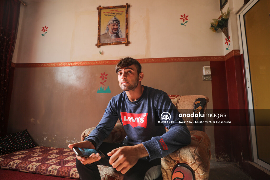 AA muhabirinin fotoğrafı Filistin direnişinin sembollerinden biri olma yolunda