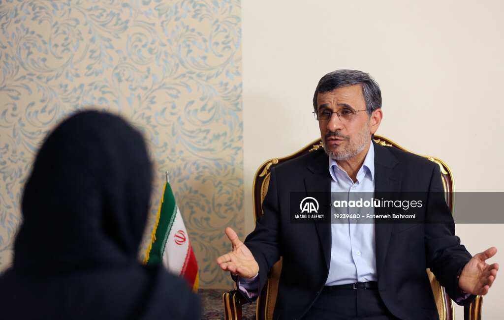 Former President of Iran Mahmoud Ahmadinejad