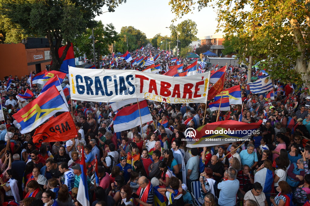 Tabare Vazquez leaves the presidency of Uruguay