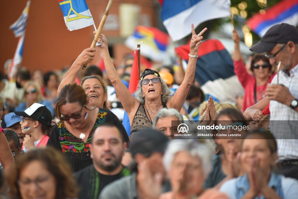 Tabare Vazquez leaves the presidency of Uruguay