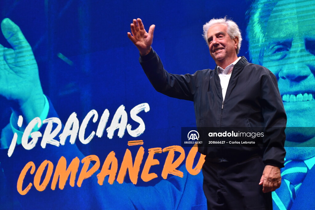 Tabare Vazquez leaves the presidency of Uruguay