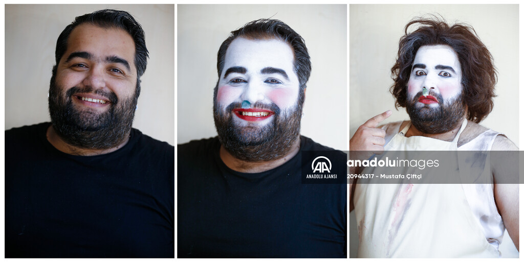 Hayat verdikleri karakterler için makyajla değişen yüzler