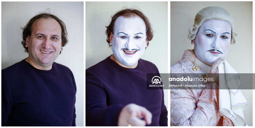 Hayat verdikleri karakterler için makyajla değişen yüzler