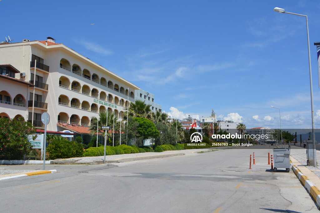 Kuzey Ege'nin gözde tatil merkezleri tedbirlerle yeniden açıldı