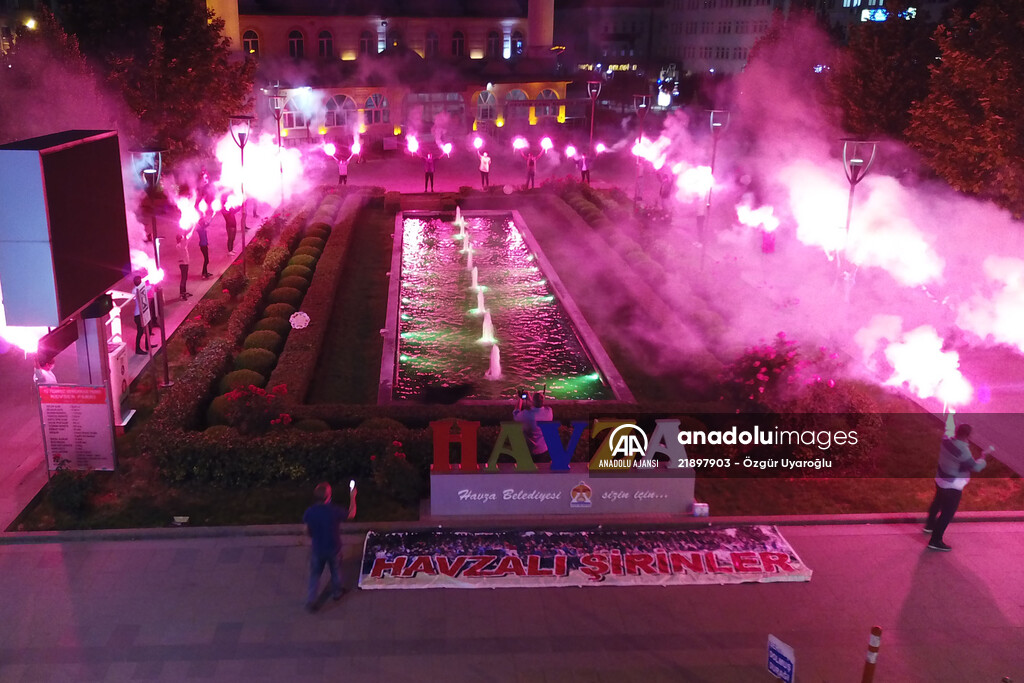 Samsunspor'un 55. kuruluş yıl dönümü kutlandı