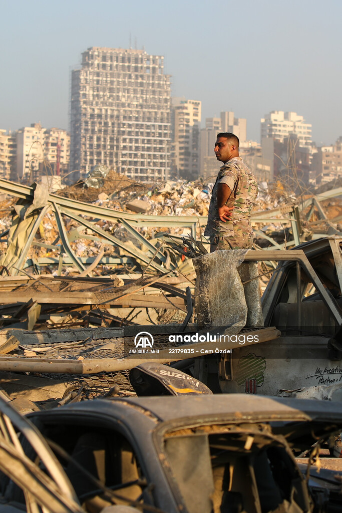 Beyrut Limanı'ndaki patlama