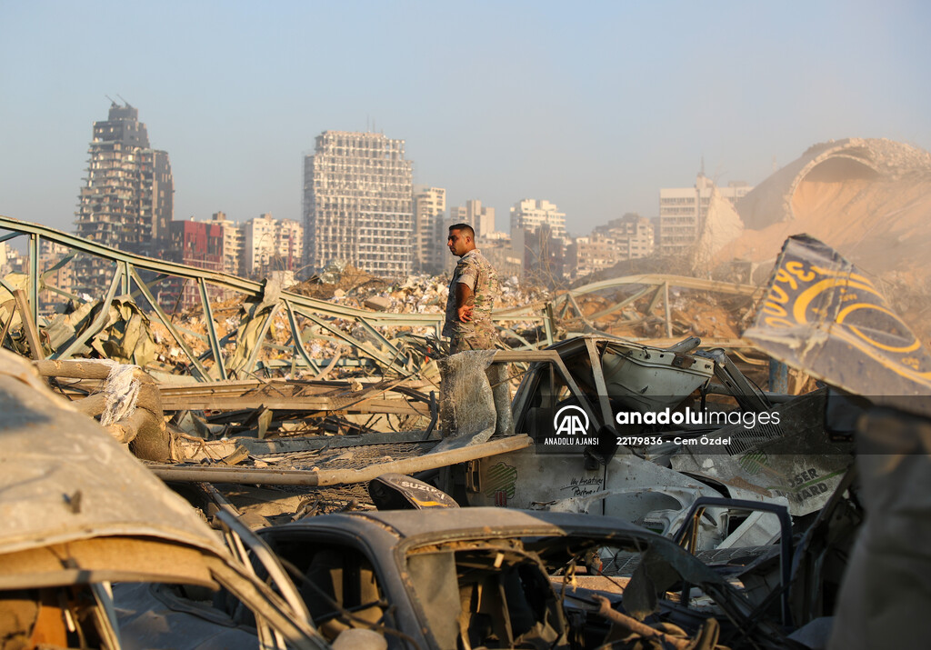 Beyrut Limanı'ndaki patlama