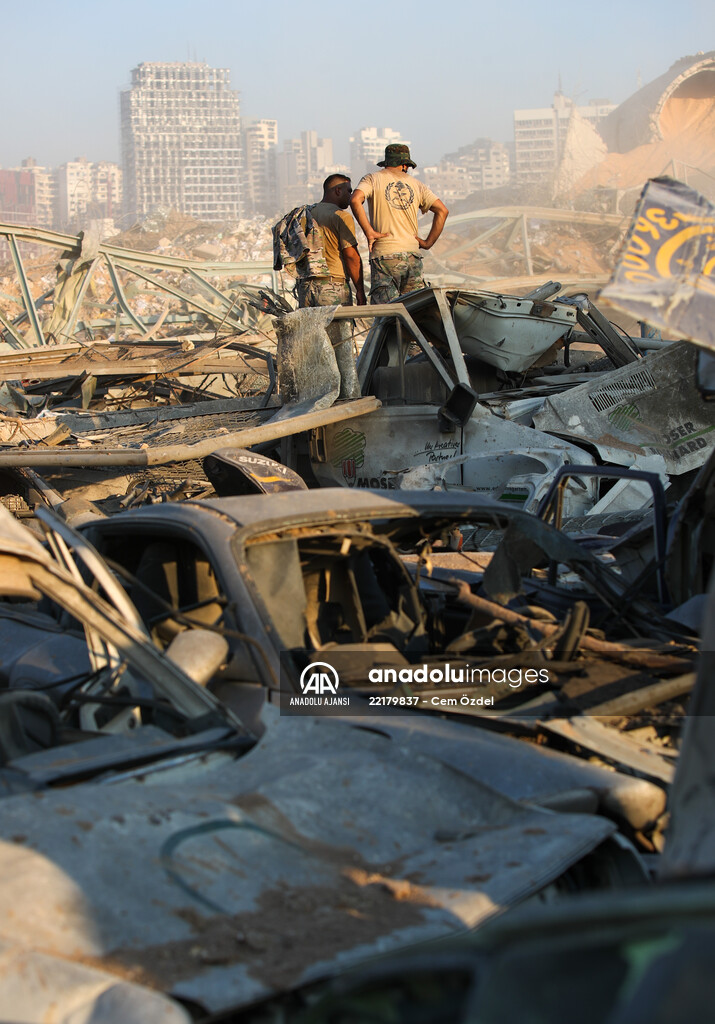 Beyrut Limanı'ndaki patlama