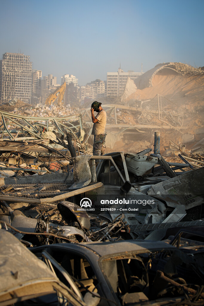 Beyrut Limanı'ndaki patlama