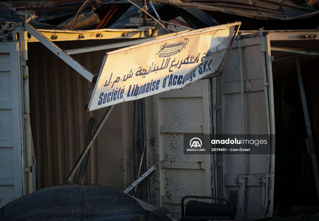 Beyrut Limanı'ndaki patlama