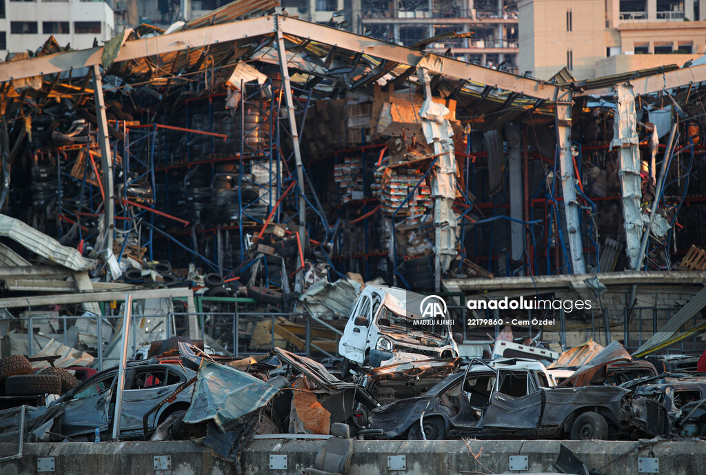Beyrut Limanı'ndaki patlama