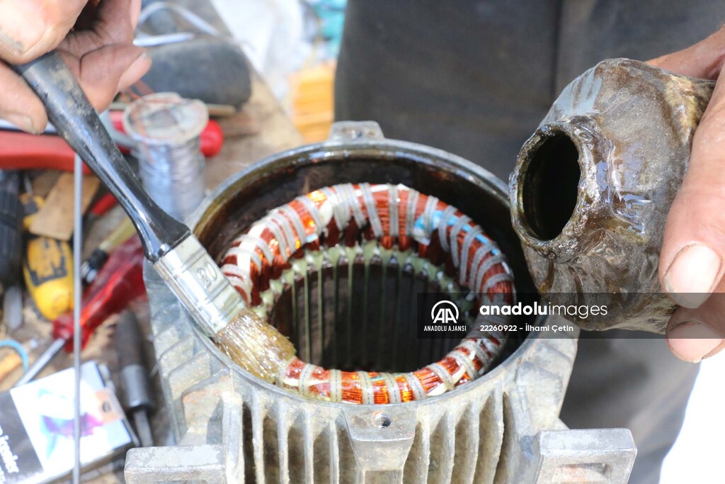 Göynüklü bobinaj ustası mesleğini yarım asırdır sürdürüyor