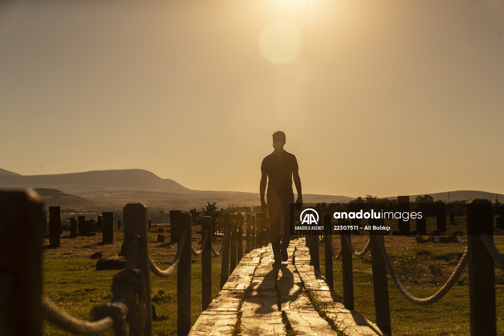 The Tombstones of Ahlat the Urartian and Ottoman citadel