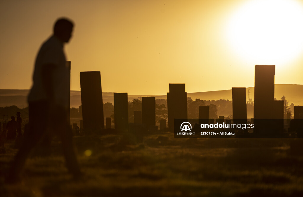 The Tombstones of Ahlat the Urartian and Ottoman citadel